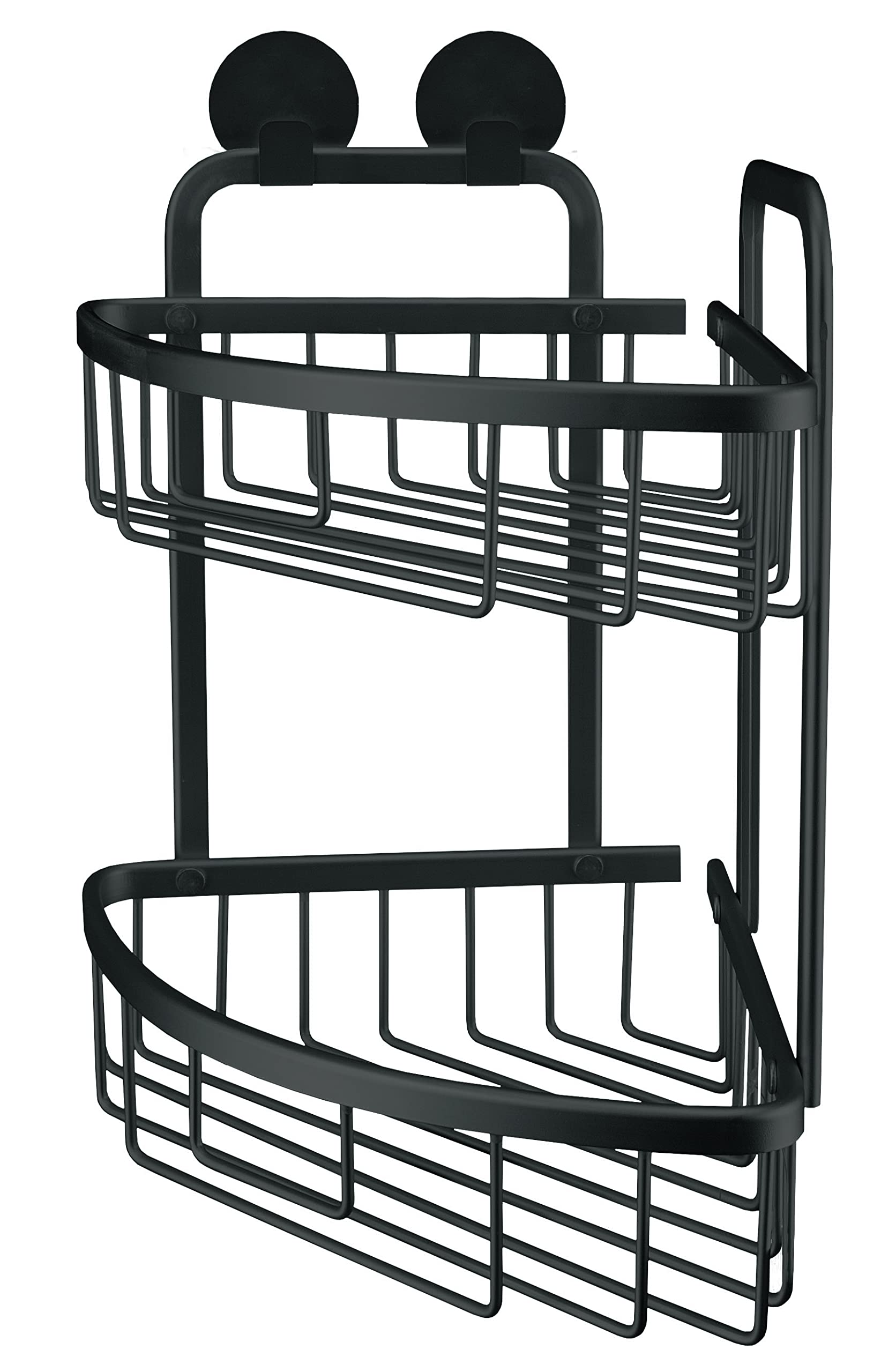 kleine-wolke-rocco-doppelkorb-dreieckig-eck-wandkorb-aus-aluminium-in-schwarz image 3