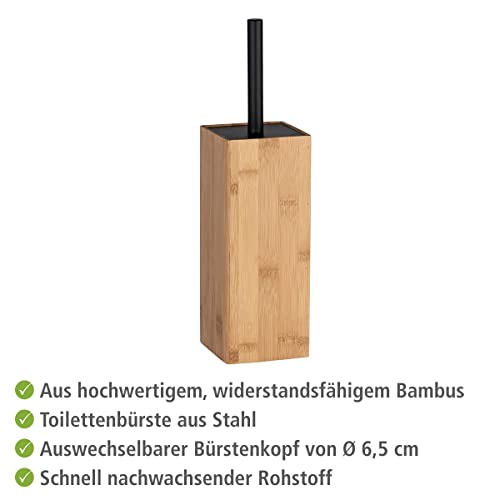 wenko-wc-garnitur-padua-wc-b-rstenhalter-bambus-natur-schwarz-10-x-38-x-10-cm image 8