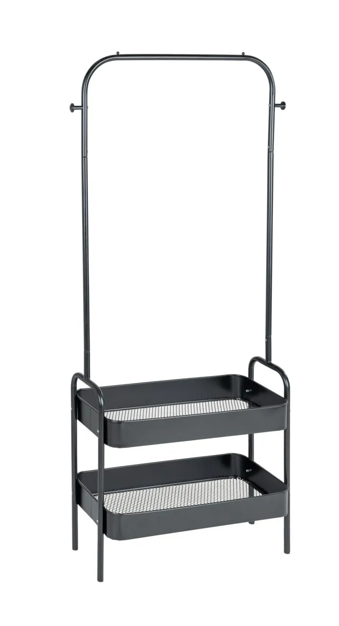wenko-kleiderst-nder-kali-standgarderobe-75x165x30-cm-schwarz image 1
