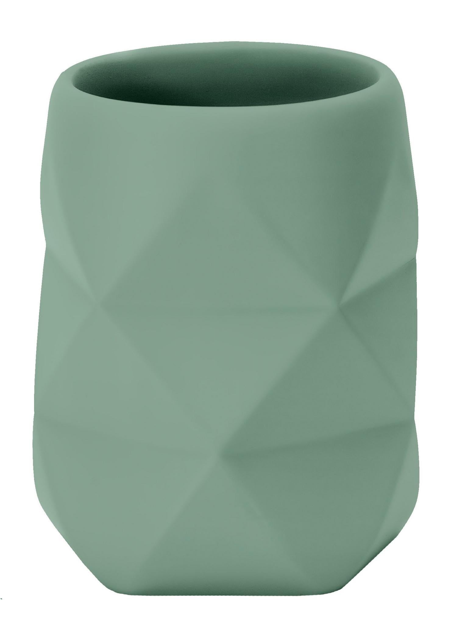 kleine-wolke-crackle-maledivia-zahnputzbecher-salbeigr-n-300-ml image 1
