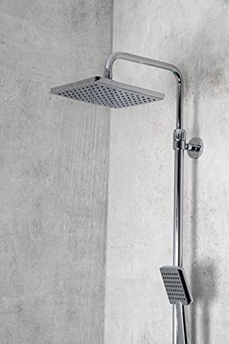 ridder-monaco-regendusch-set-chrom-mit-handbrause-und-1-5-m-schlauch image 5