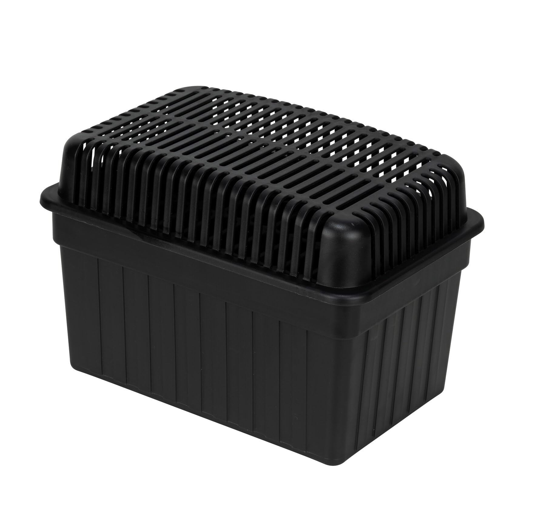 wenko-feuchtigkeitskiller-luftentfeuchter-schwarz-24-x-16-x-15-5-cm-mit-1-kg-gra image 1