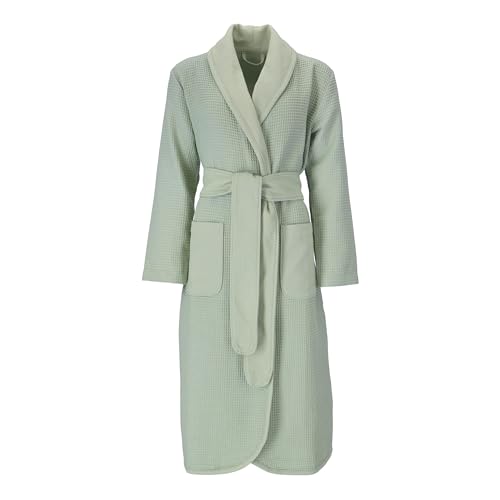 vossen-damen-bademantel-catania-sea-lavender-xs-waffelpiqu image 6