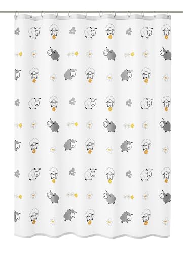 kleine-wolke-duschvorhang-sheep-multicolor-180-x-200-cm-textil-oeko-tex image 4
