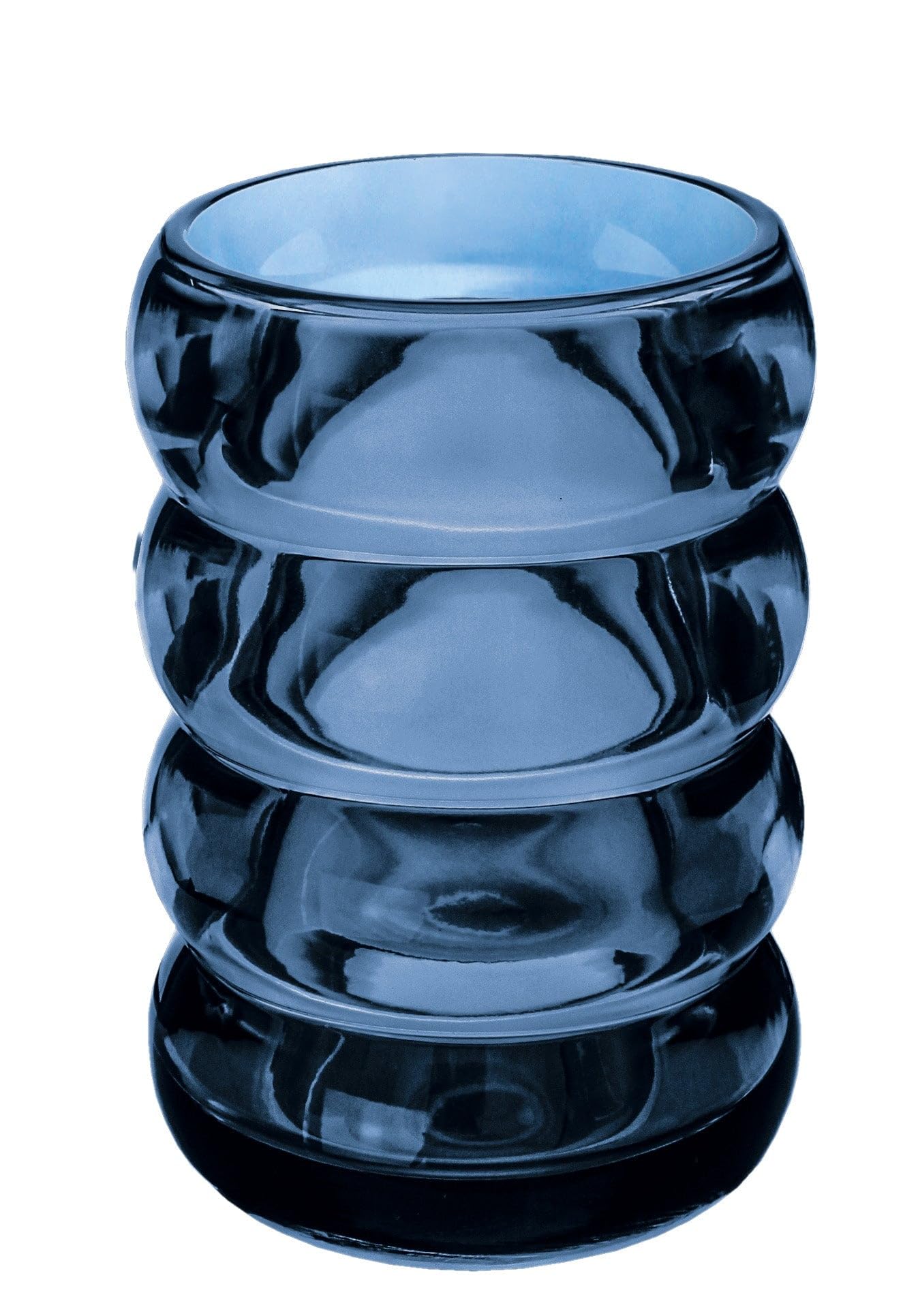 kleine-wolke-zahnputzbecher-verro-navy-glasbecher-250-ml image 1