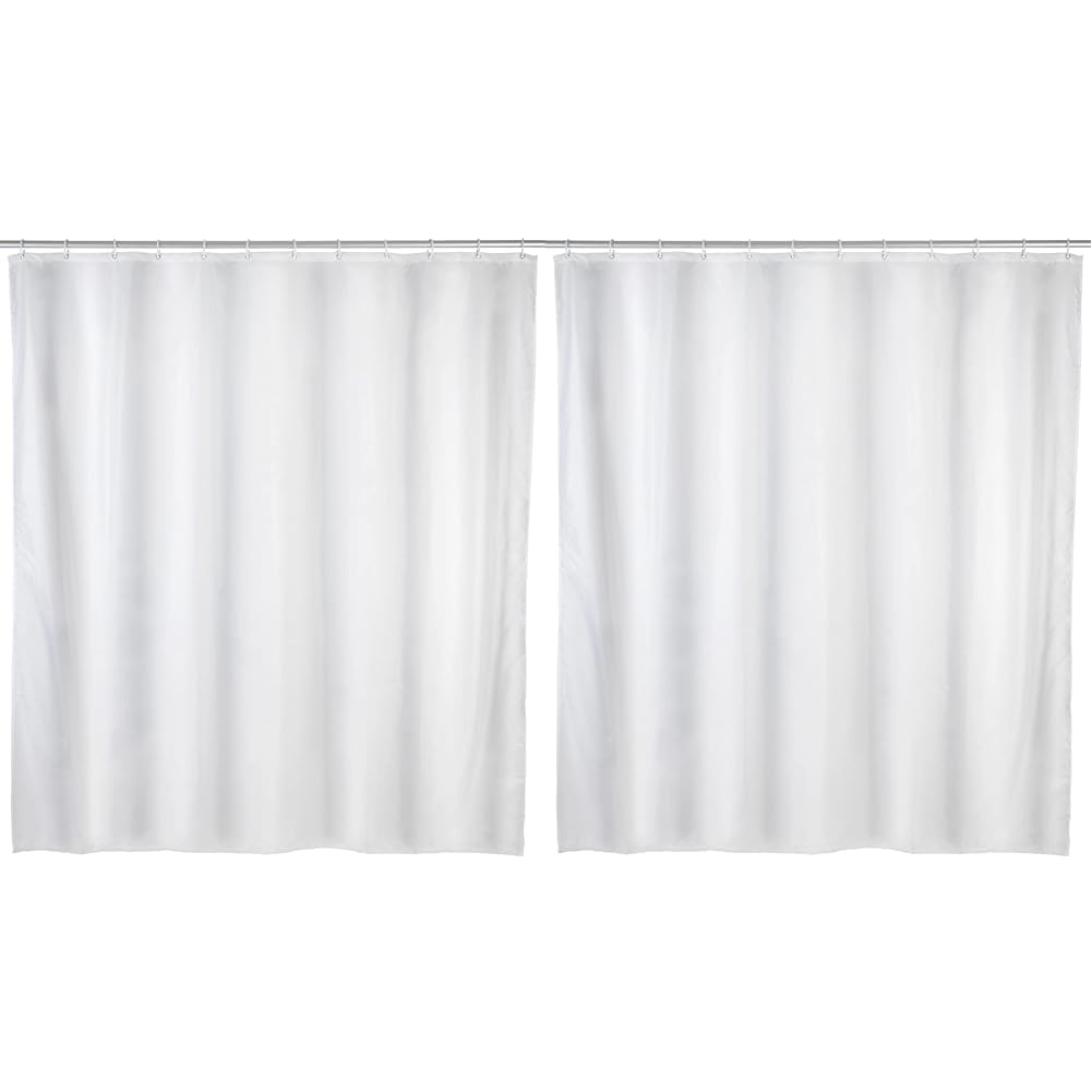 wenko-uni-duschvorhang-wei-180-x-200-cm-peva-wasserdicht-mit-ringen image 6