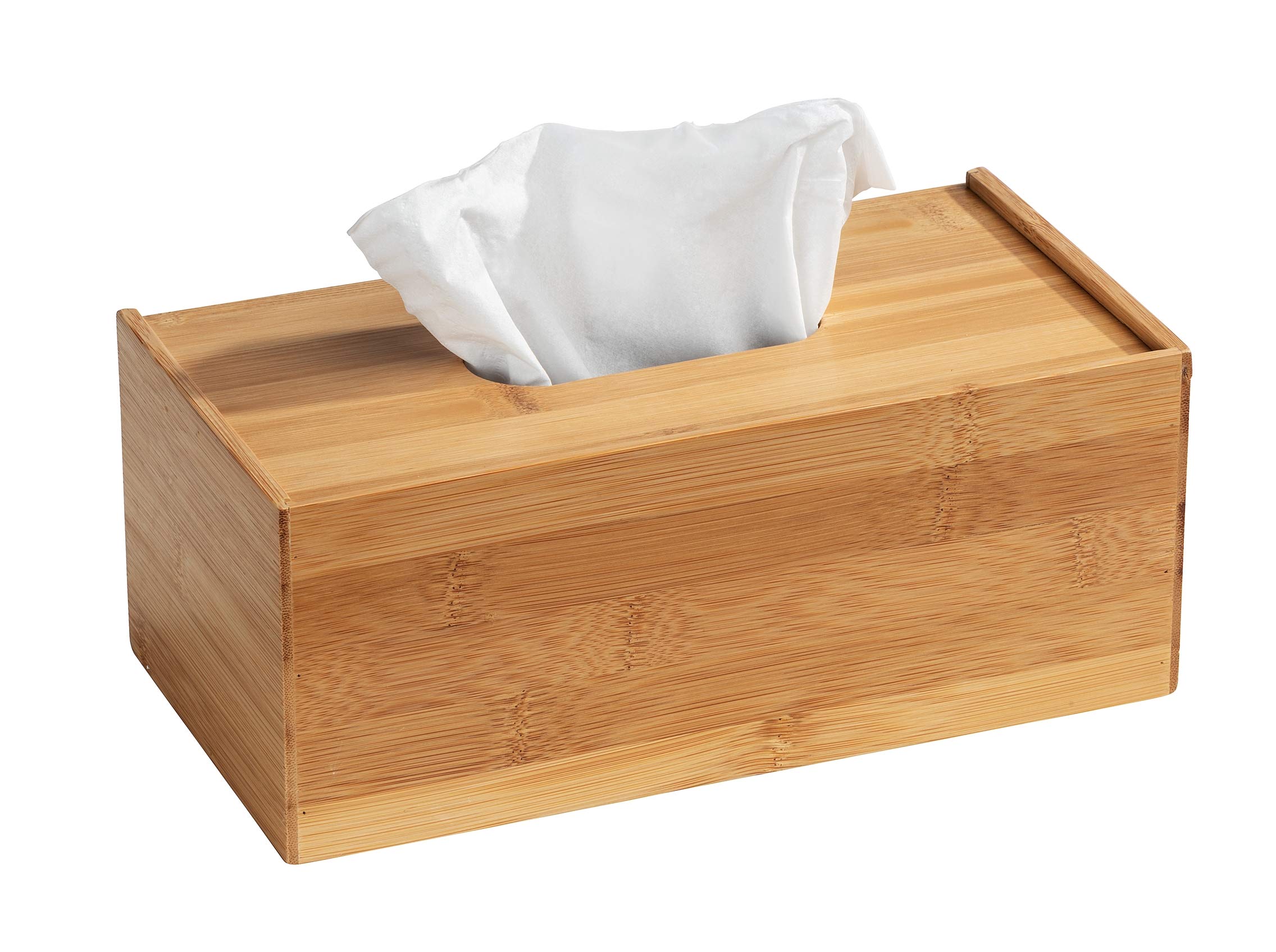 wenko-bambus-box-terra-mit-schublade-aufbewahrungsbox-28-x-6-x-14-cm-natur image 2