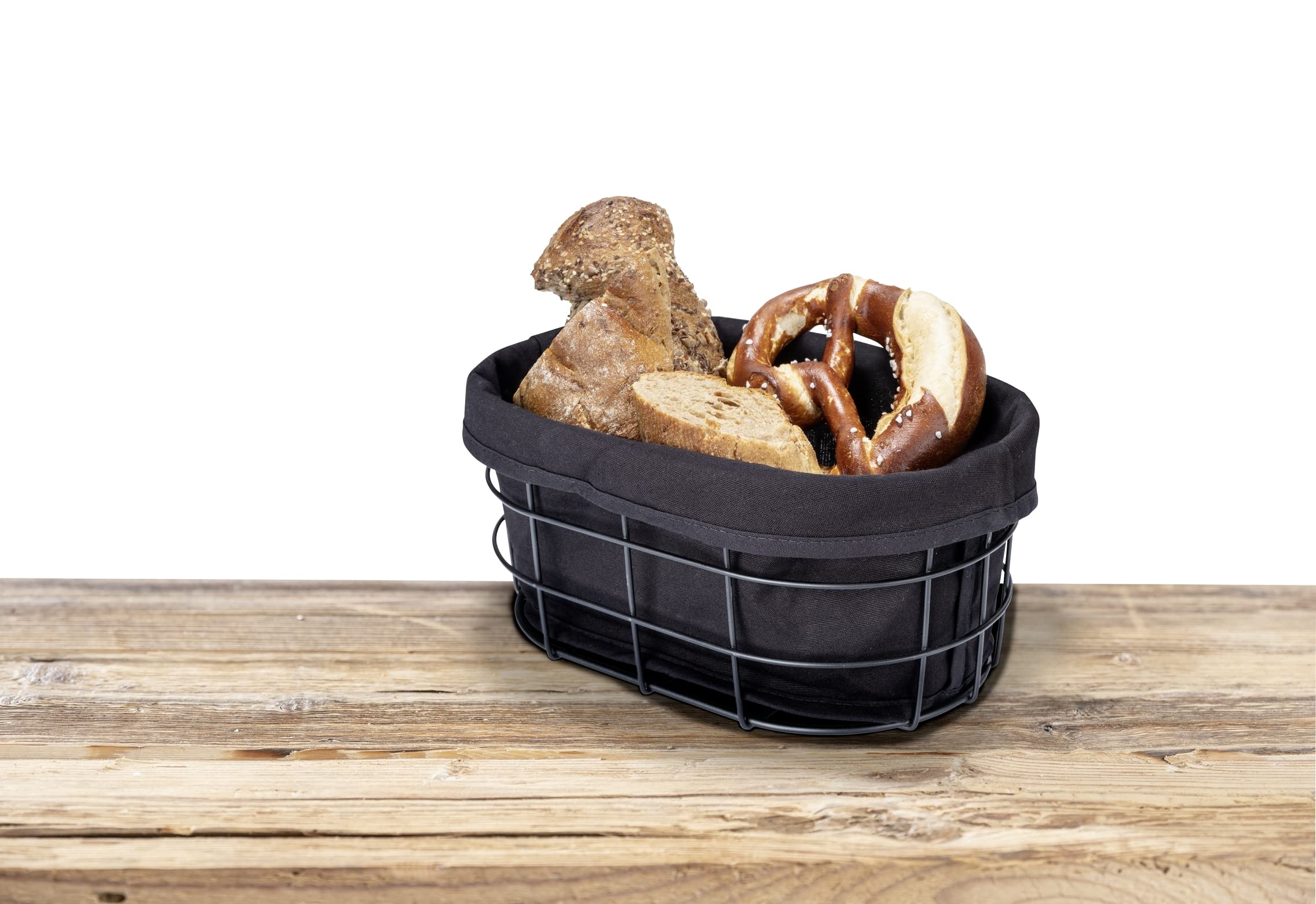 wenko-bela-brotkorb-black-outdoor-kitchen-metall-schwarz-27-x-17-x-11-5-cm image 7