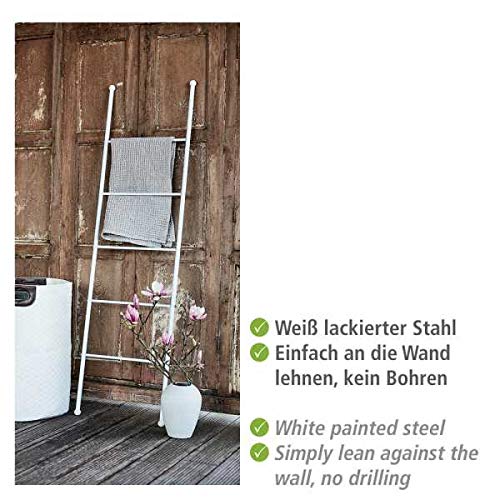 wenko-viva-handtuchleiter-handtuchhalter-aus-stahl-mit-5-stangen-43-x-156-5-x-3- image 5