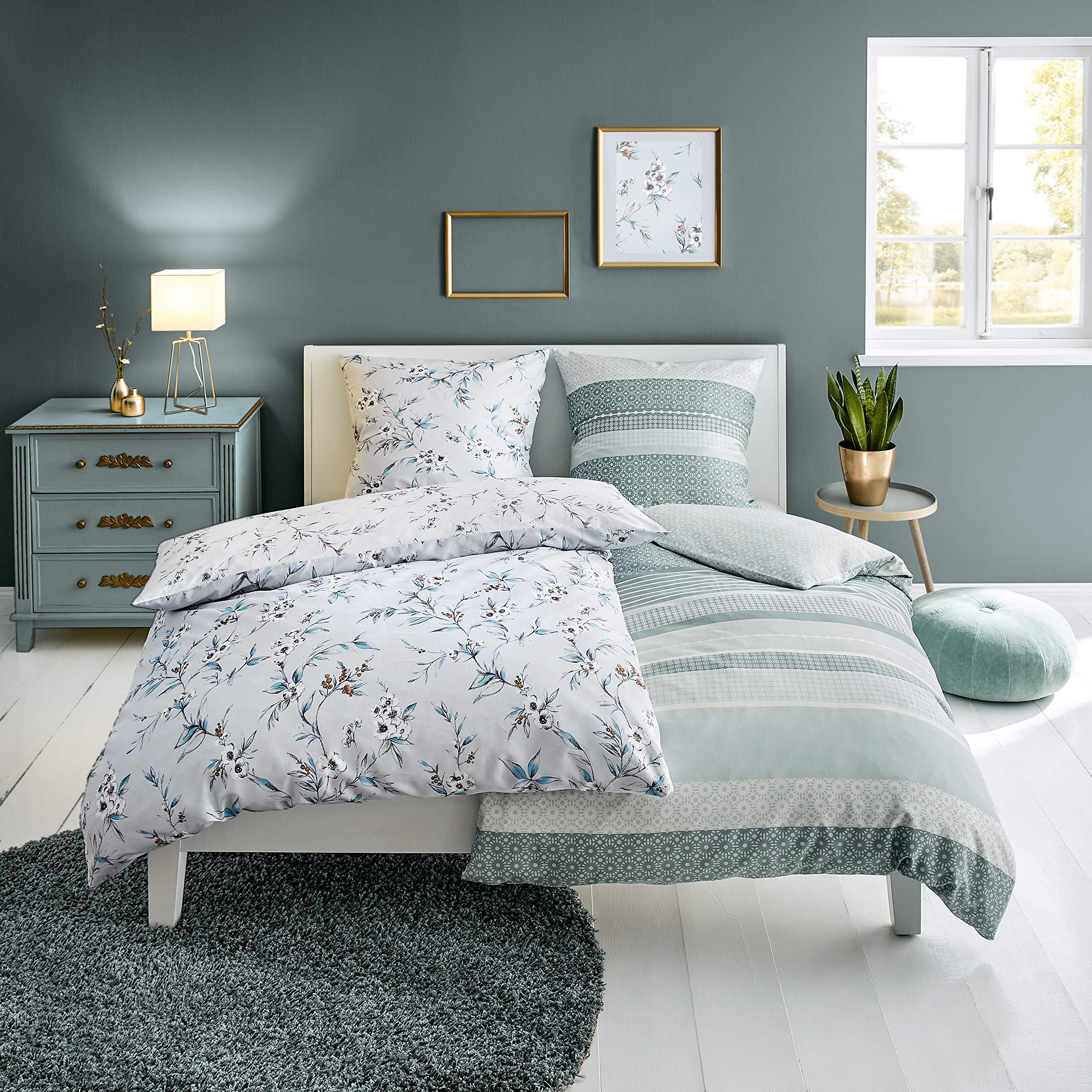 kleine-wolke-mako-satin-bettw-sche-joshua-155-x-220-cm-80-x-80-cm-baumwolle image 2