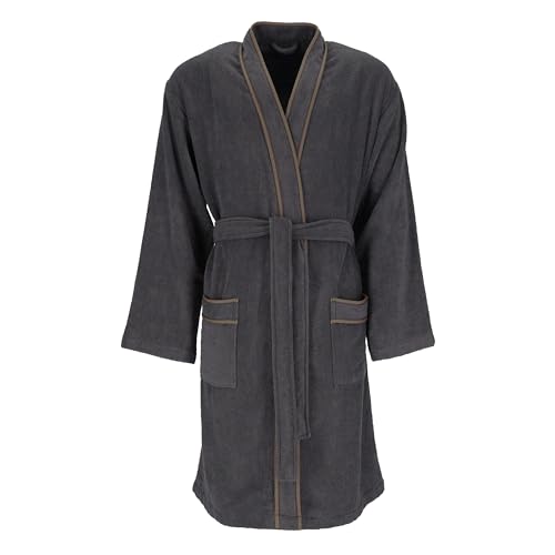 vossen-jack-herren-bademantel-graphit-l image 3