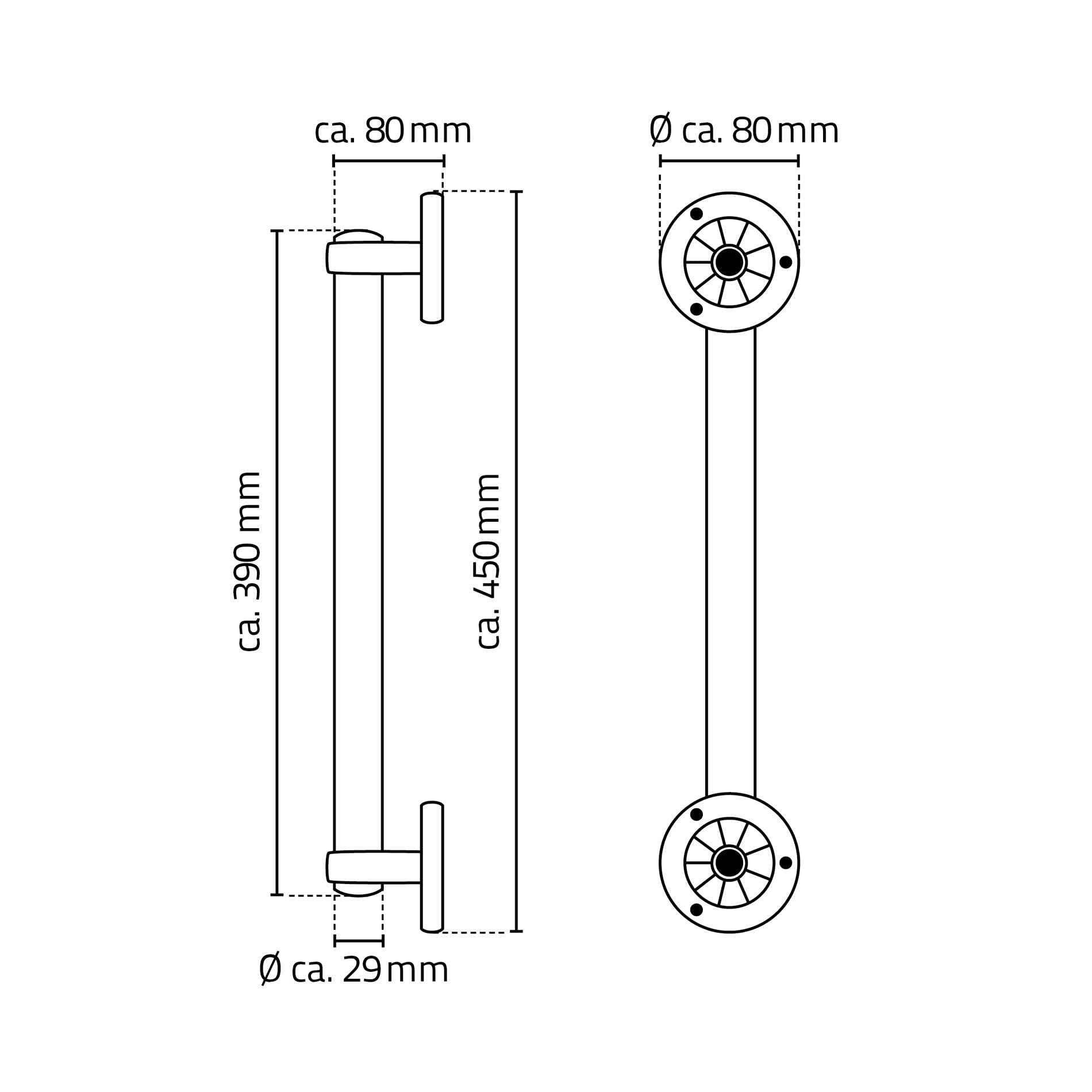 ridder-haltegriff-pro-m-haltegriff-chrom image 3