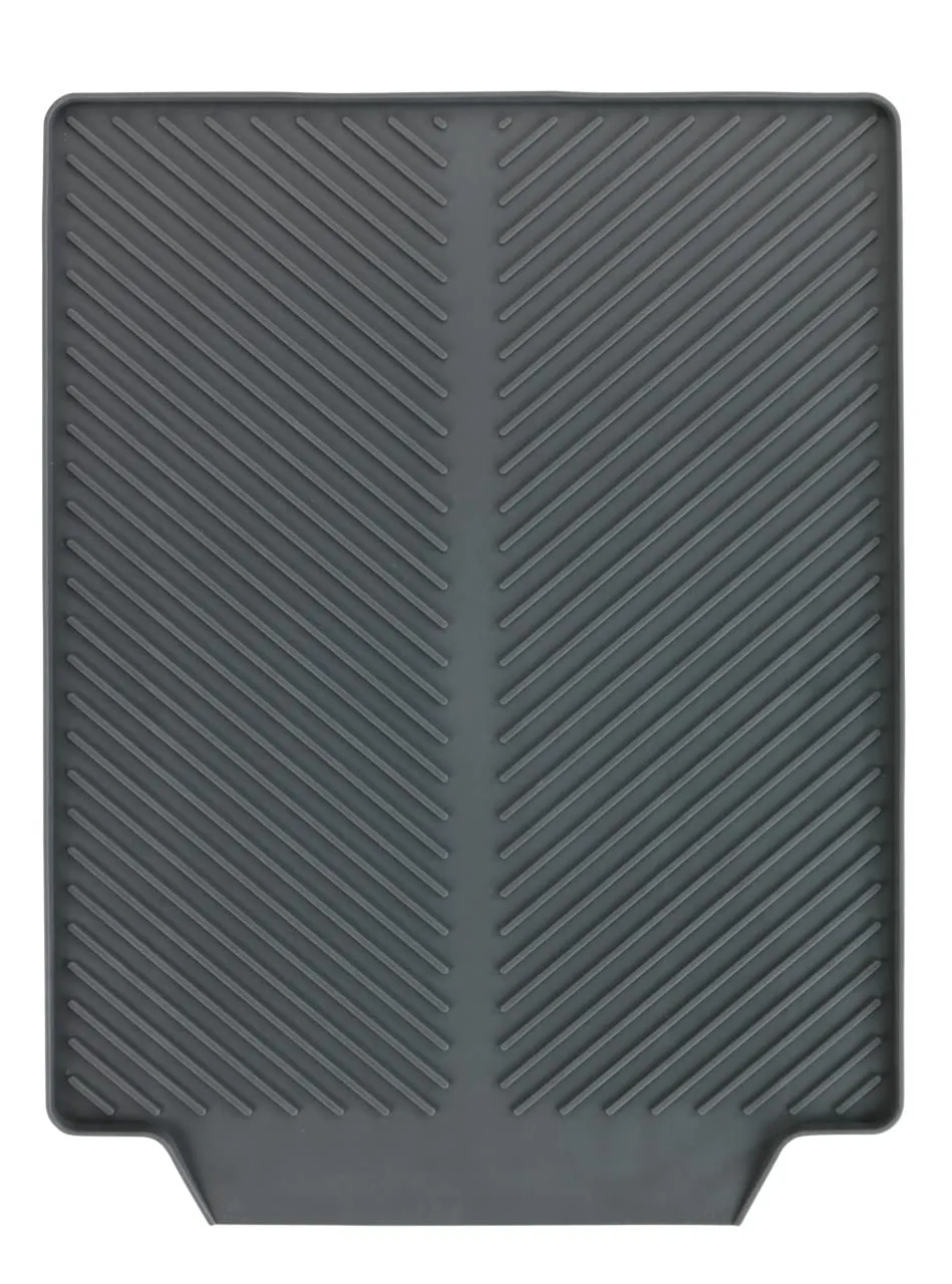 wenko-linea-abtropfmatte-f-r-geschirr-40-x-30-cm-grau image 1