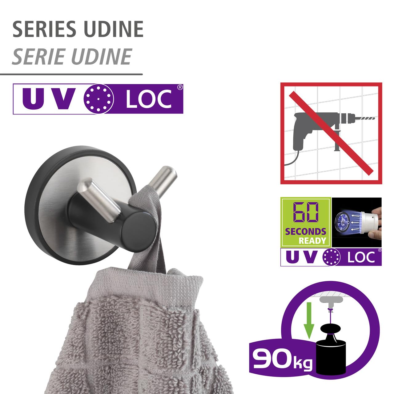 wenko-uv-loc-wandhaken-duo-udine-edelstahl-5x5-5x6-cm image 2