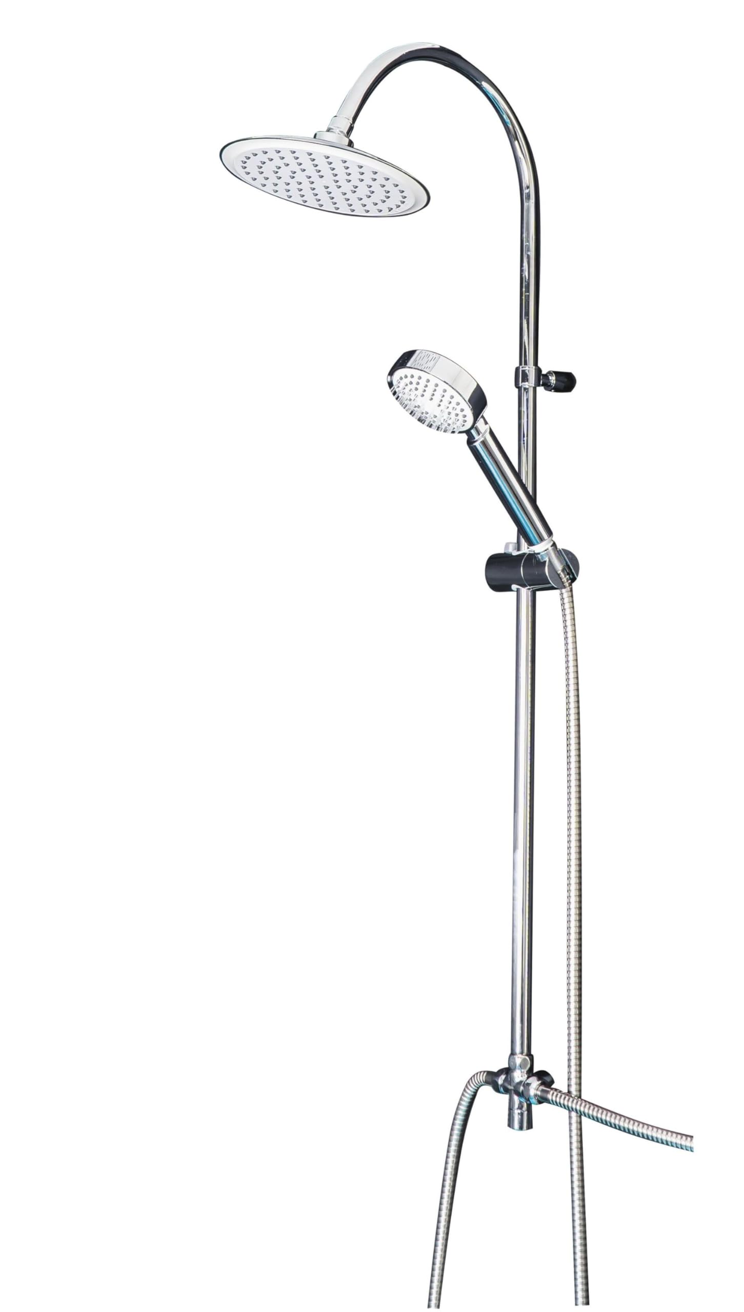 ridder-cannes-regendusch-set-chrom-edelstahl-mit-handbrause image 1