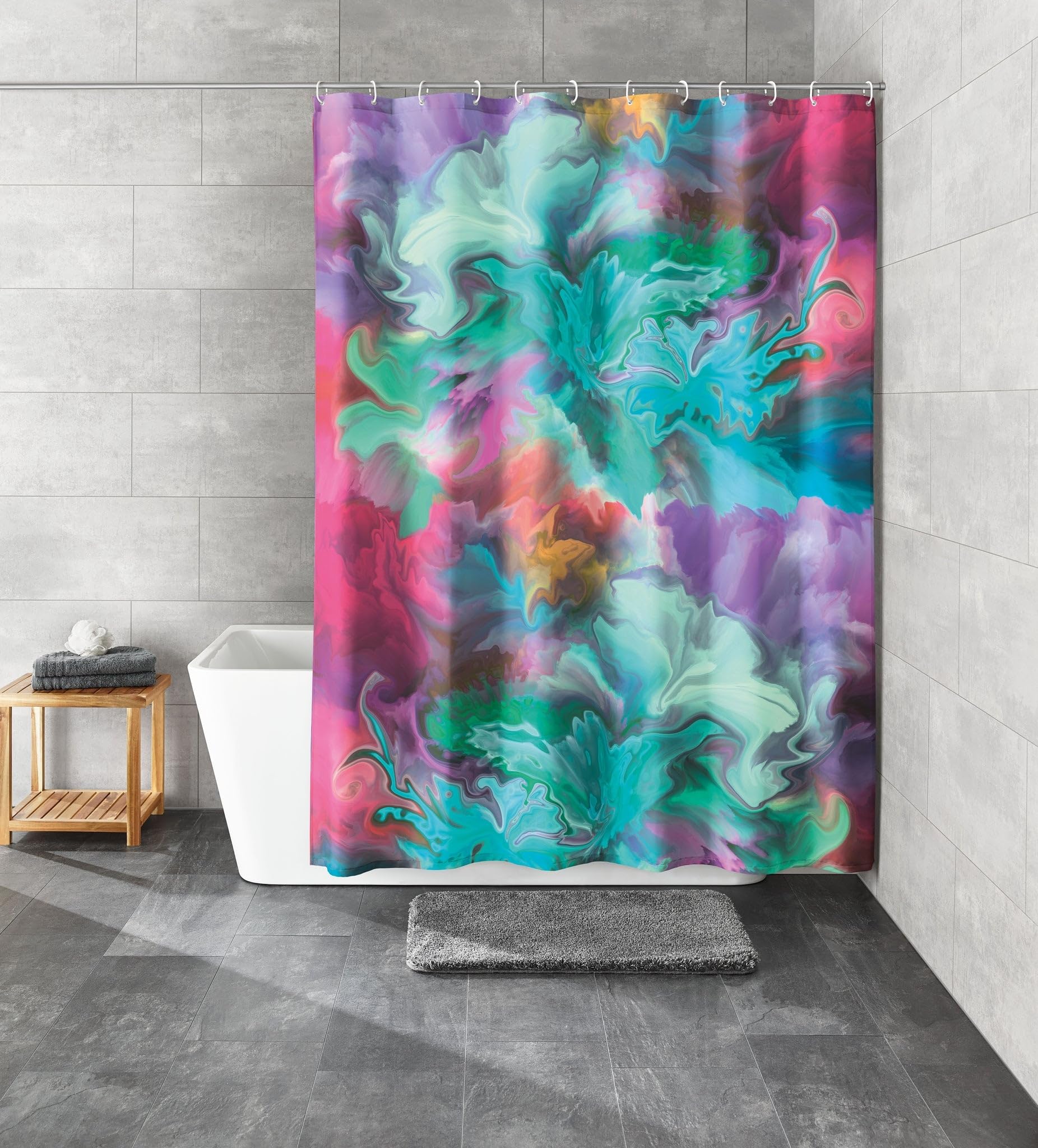 kleine-wolke-duschvorhang-fusion-multicolor-180-x-200-cm image 2