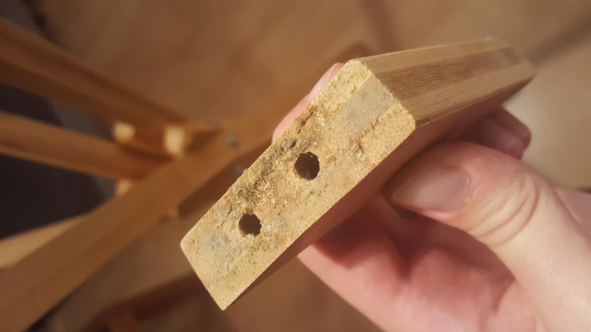 Wunderschöne Garderobe aus Bambus