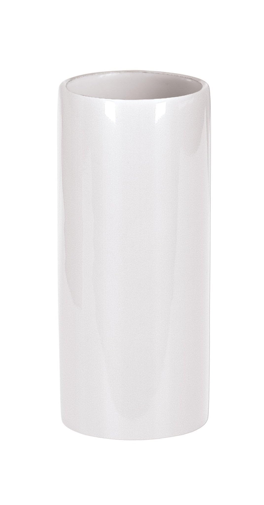 kleine-wolke-zahnputzbecher-pur-shiny-schneewei-170-ml-steinzeug-becher image 1