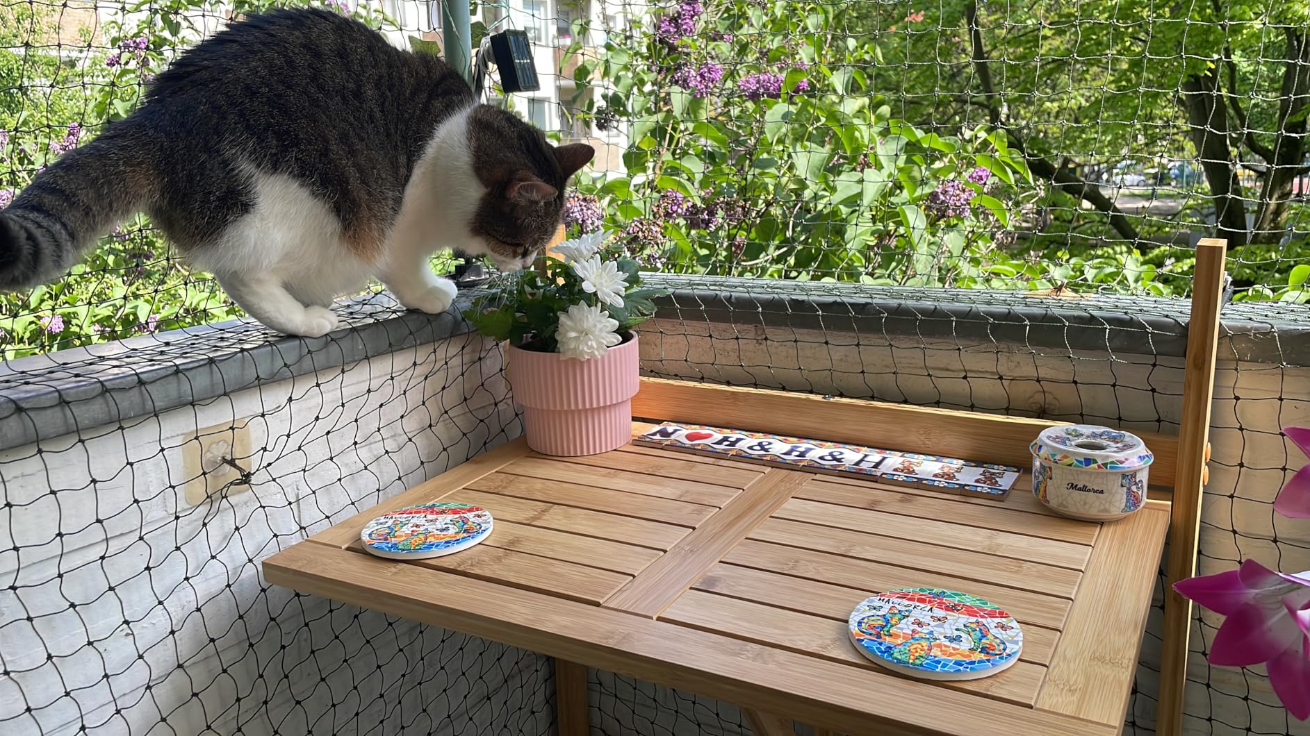 Perfekt für unseren kleinen Balkon