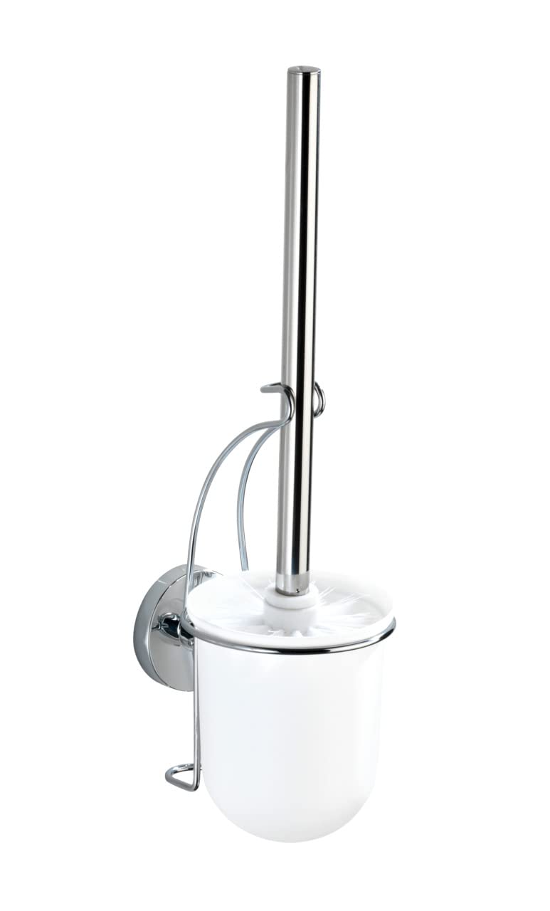 wenko-vacuum-loc-milazzo-wand-wc-garnitur-verchromt-10-x-36-5-x-12-cm image 2