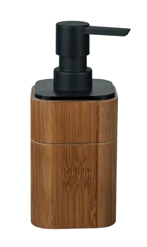 wenko-serro-seifenspender-200-ml-aus-bambus-schwarz image 6