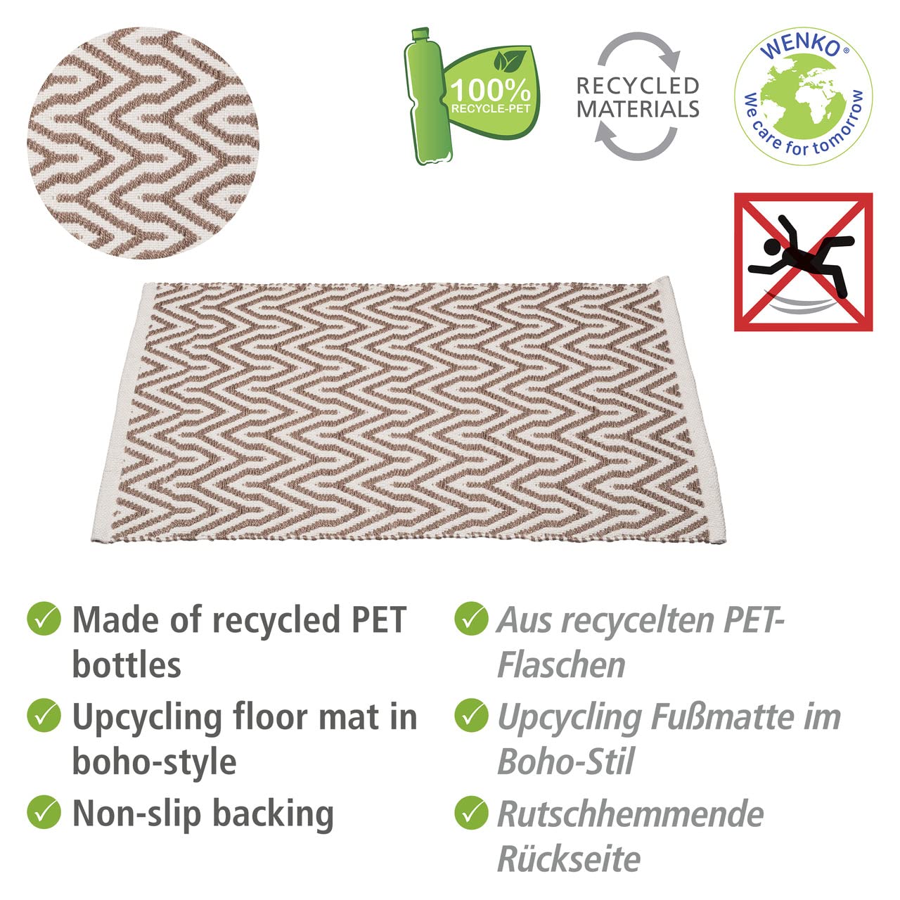 wenko-altai-nachhaltige-badematte-badteppich-beige-50-x-80-cm image 4