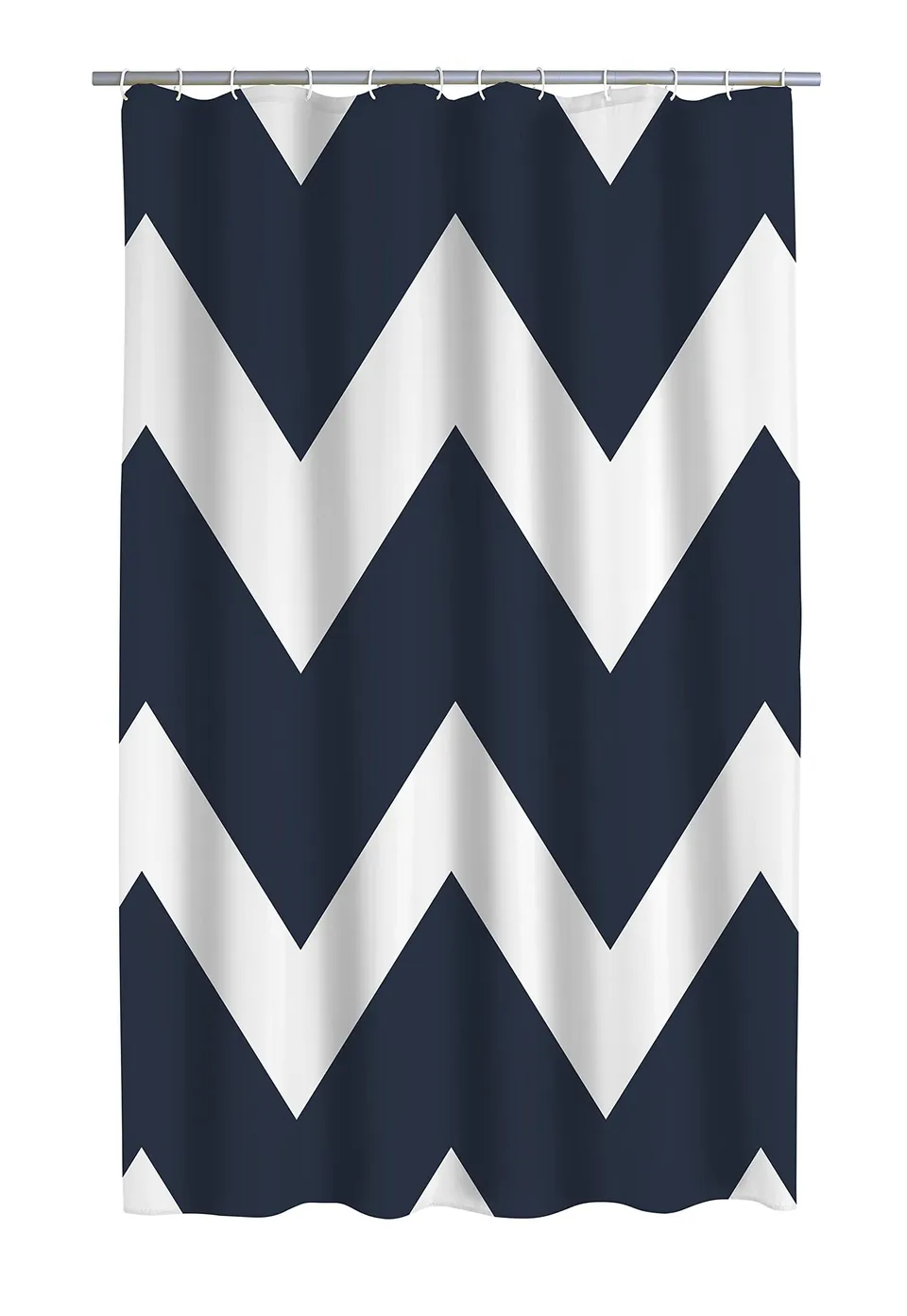 ridder-pico-duschvorhang-polyester-blau-180x200-cm-inkl-ringe image 1