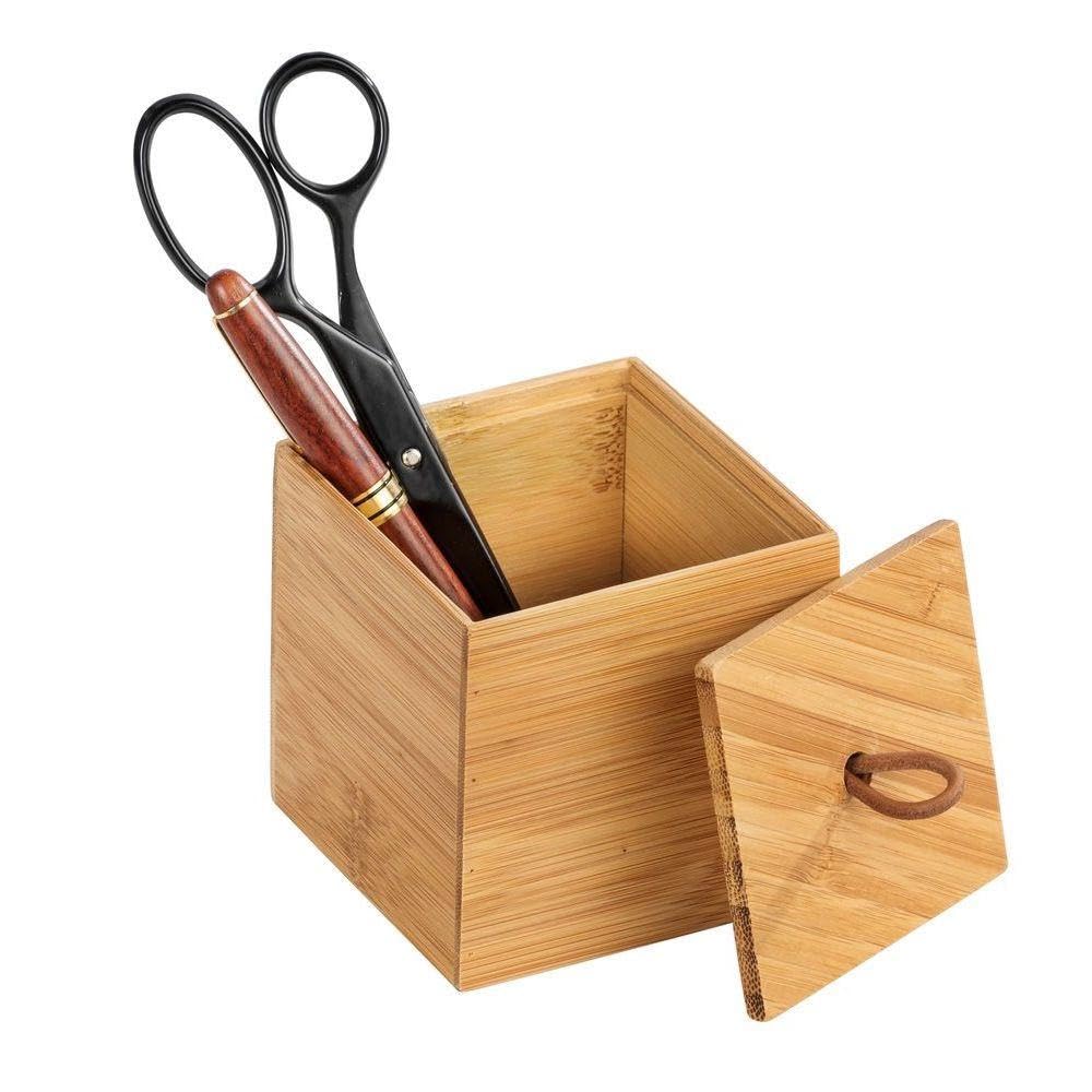 wenko-bambus-box-terra-s-mit-deckel-aufbewahrungsbox-9-x-9-x-9-cm-natur image 5