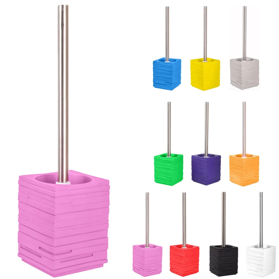 sanilo-wc-b-rste-calero-pink-edelstahl-mit-b-rstenhalter image 1