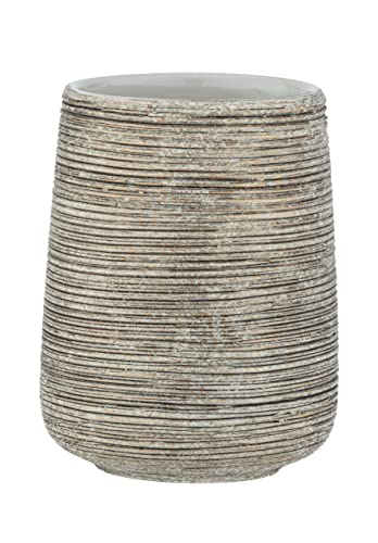 wenko-fedio-zahnputzbecher-keramik-gold-8-x-11-cm-handbemalt-relief image 8