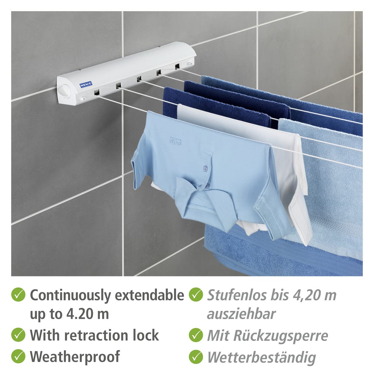 wenko-wand-w-scheleinen-5-x-4-20-m-ausziehbar-21-m-mit-r-ckzugsperre image 2