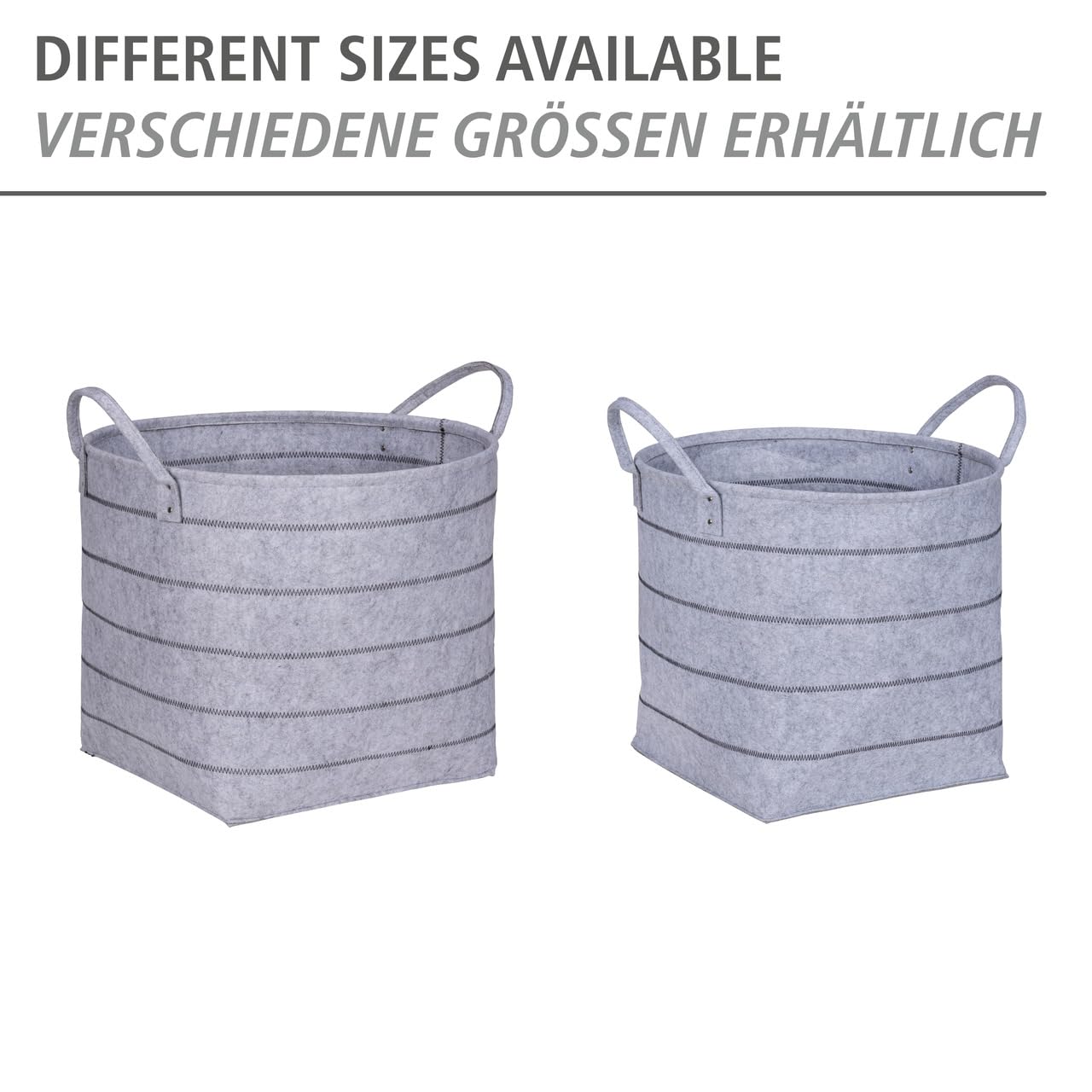 wenko-aufbewahrungskorb-nella-l-filzkorb-grau-79-l-48-x-44-cm image 5