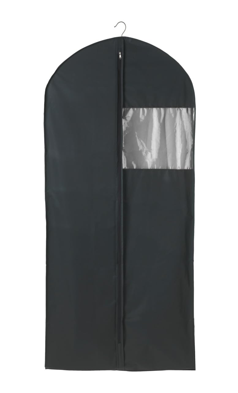 wenko-kleidersack-deep-black-jumbo-xxl-60-x-135-x-12-cm-schwarz image 1