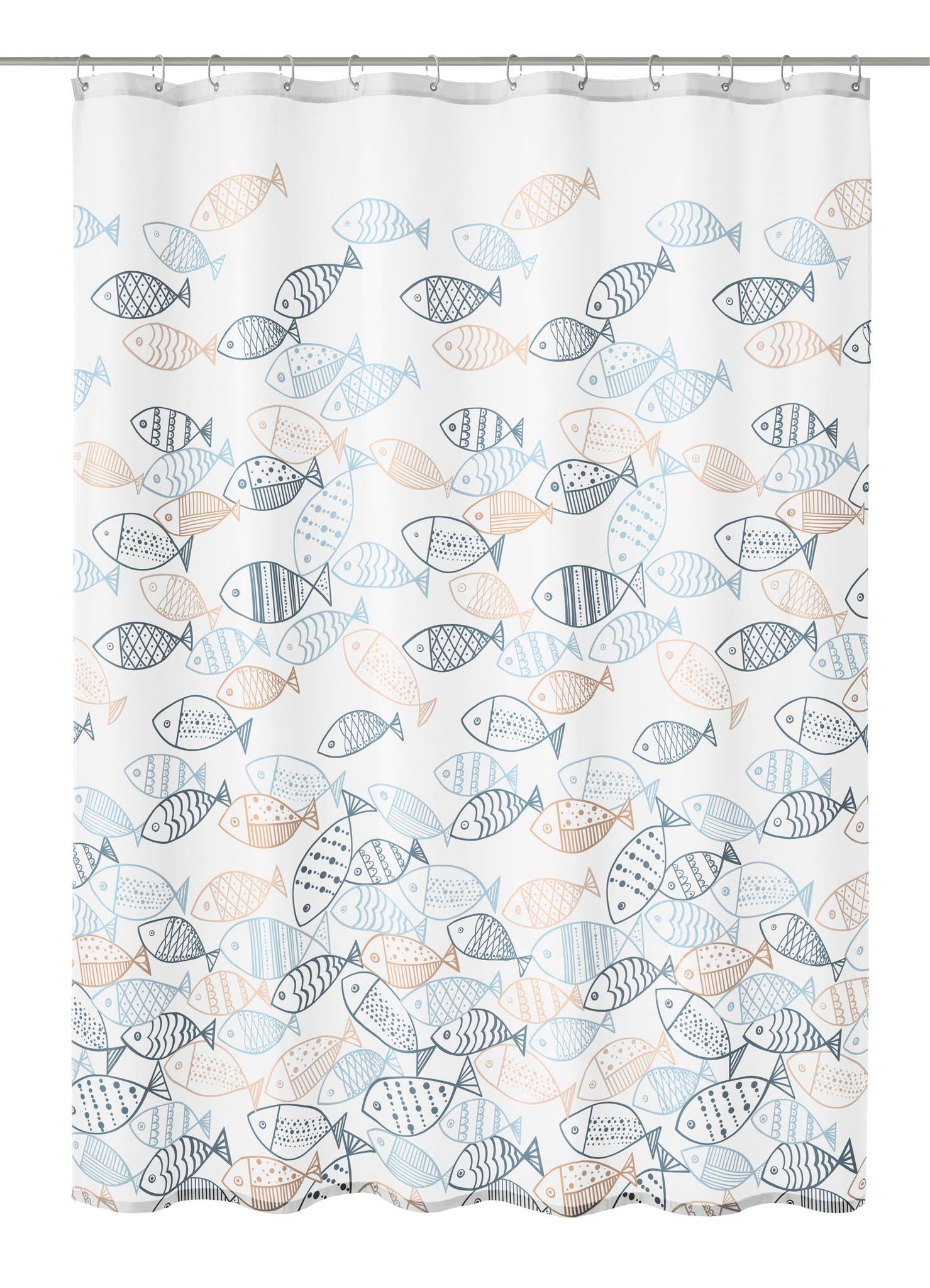 kleine-wolke-duschvorhang-sardinas-multicolor-180x200-cm-textil image 1