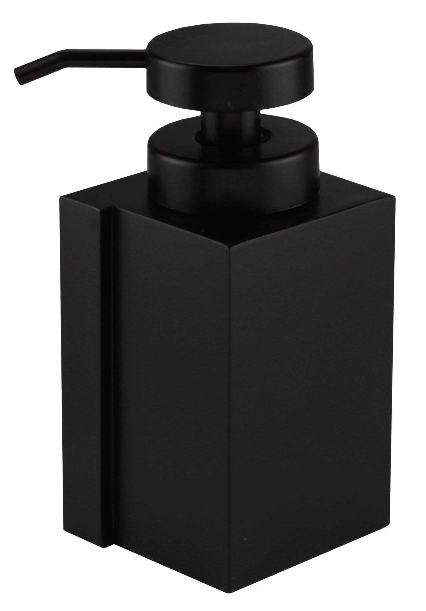 kleine-wolke-seifenspender-gerry-schwarz-340-ml-polyresin image 1