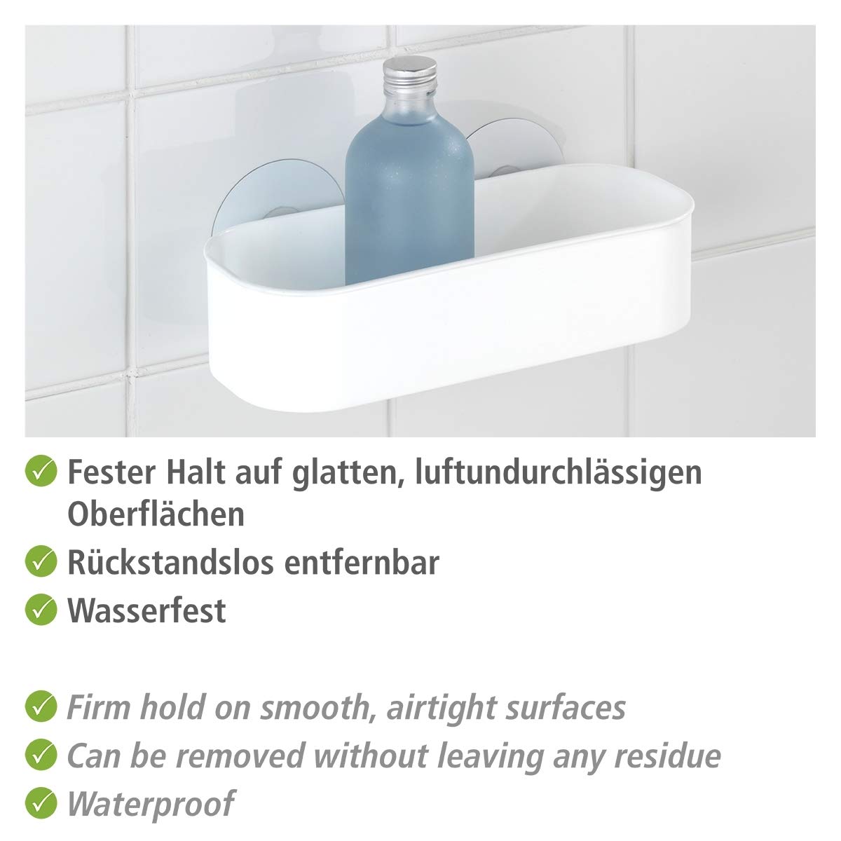 wenko-static-loc-wandablage-osimo-wei-27-x-9-5-x-12-cm-befestigung-ohne-bohren image 6