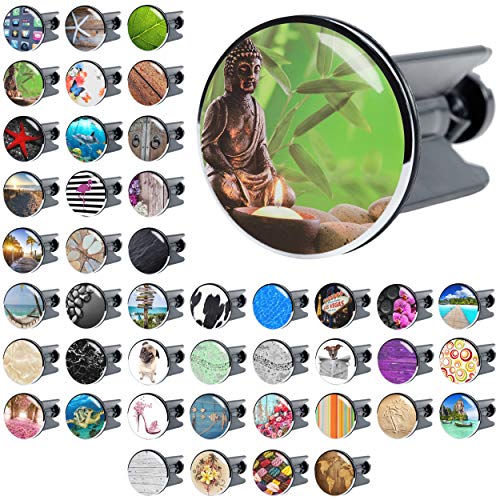 sanilo-waschbeckenst-psel-buddha-universal-4-0-cm-motiv-st-psel image 4