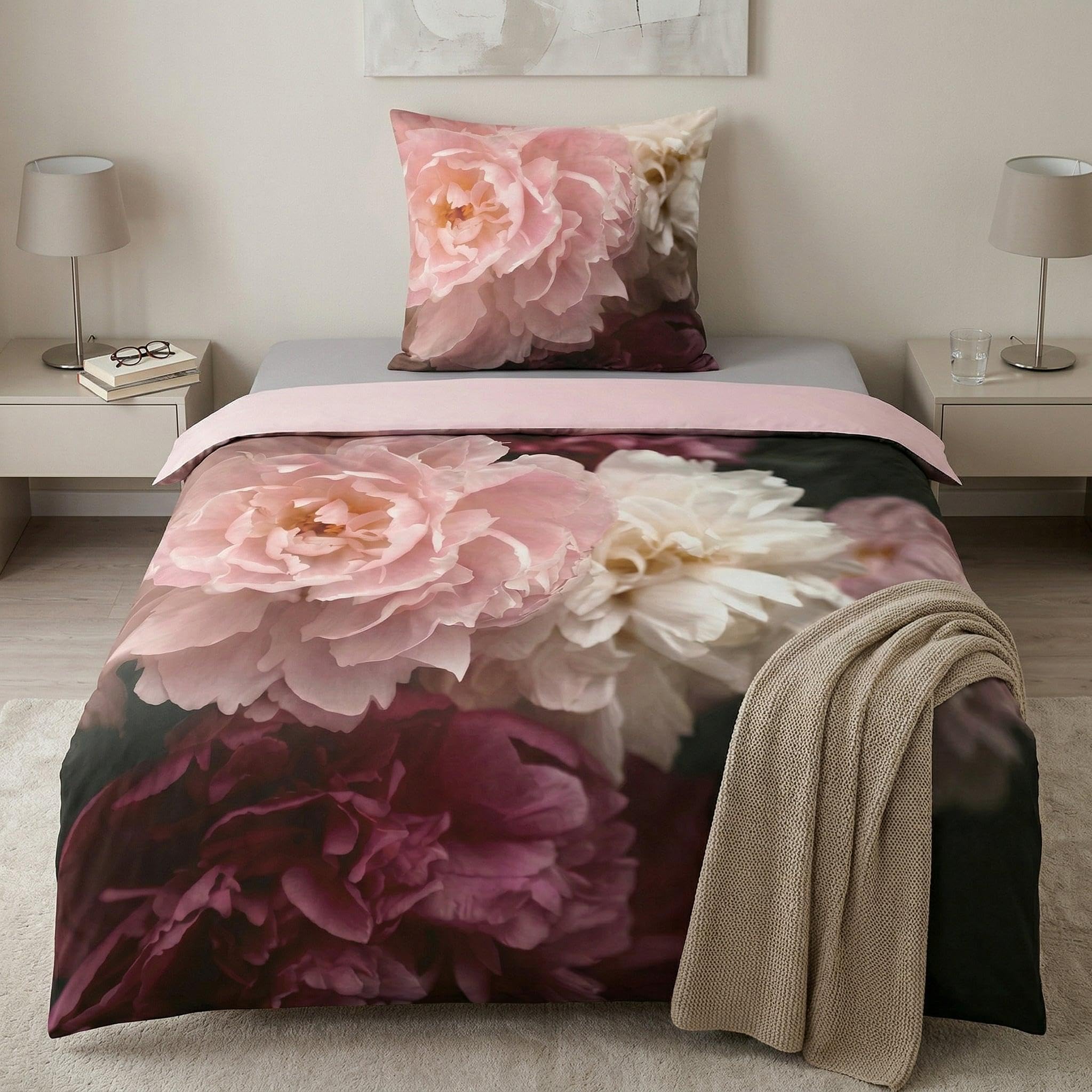 kleine-wolke-satin-bettw-sche-rosemarie-bordeaux-155x220-cm-80x80-cm image 5