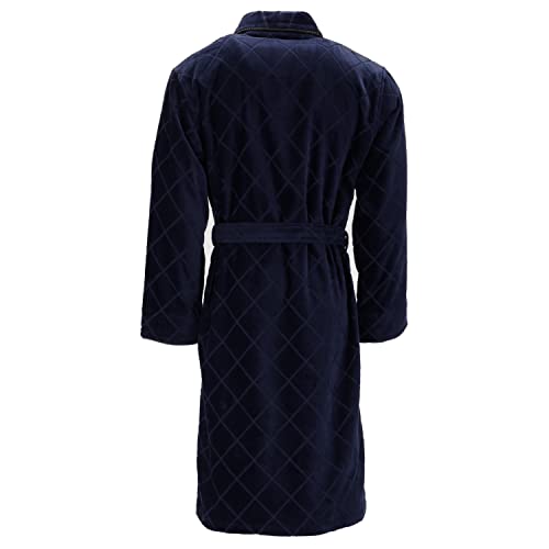 vossen-herrenschalkragenmantel-barron-marine-blau-gr-e-60-62-aus-webvelours image 7