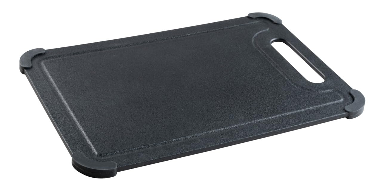 wenko-peet-schneidebrett-mit-anti-rutsch-ecken-schwarz image 1