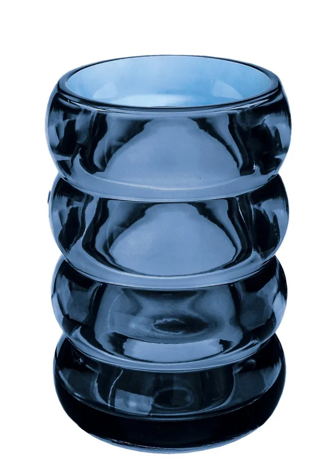 kleine-wolke-zahnputzbecher-verro-navy-glasbecher-250-ml image 1