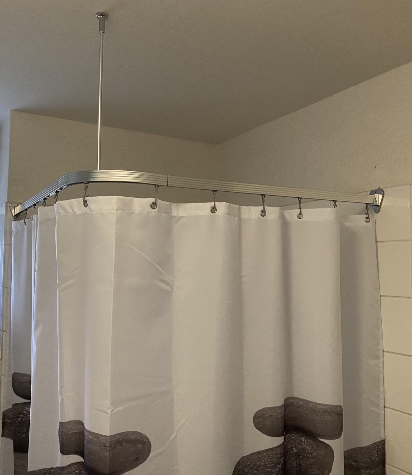 Perfekt für Eckdusche