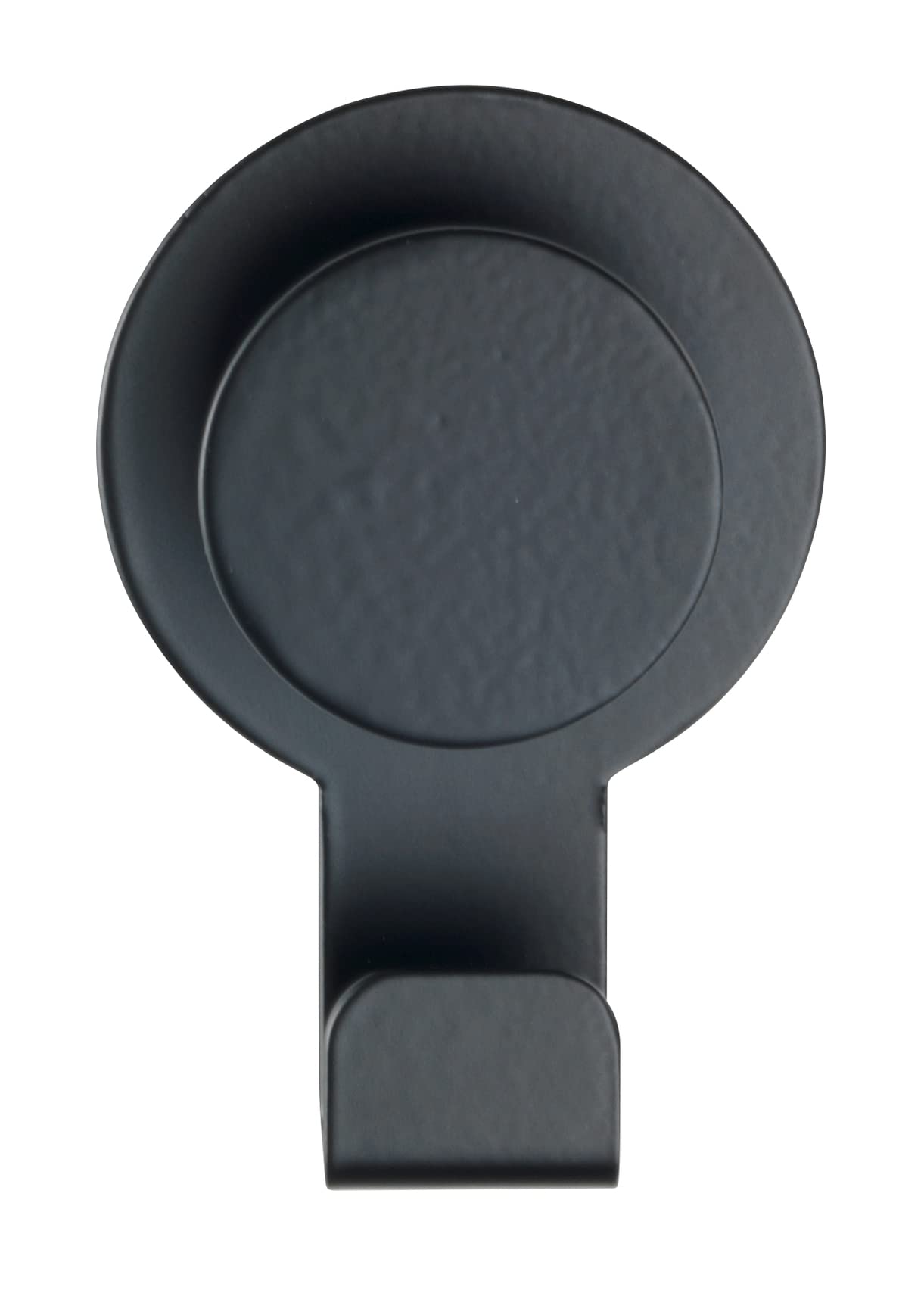 wenko-blandas-wandhaken-handtuchhalter-edelstahl-5-x-7-5-x-2-5-cm-schwarz-matt image 1
