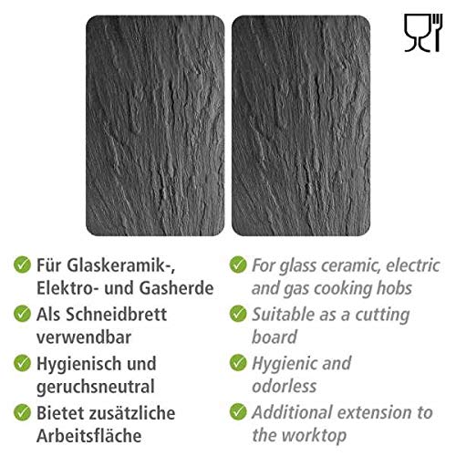 wenko-herdabdeckplatte-universal-xl-schiefer-2er-set-abdeckung-aus-geh-rtetem-gl image 5