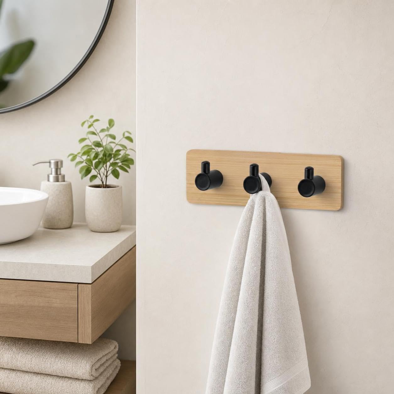 kleine-wolke-handtuchhaken-bamboo-pin-hook-trio-natur image 3