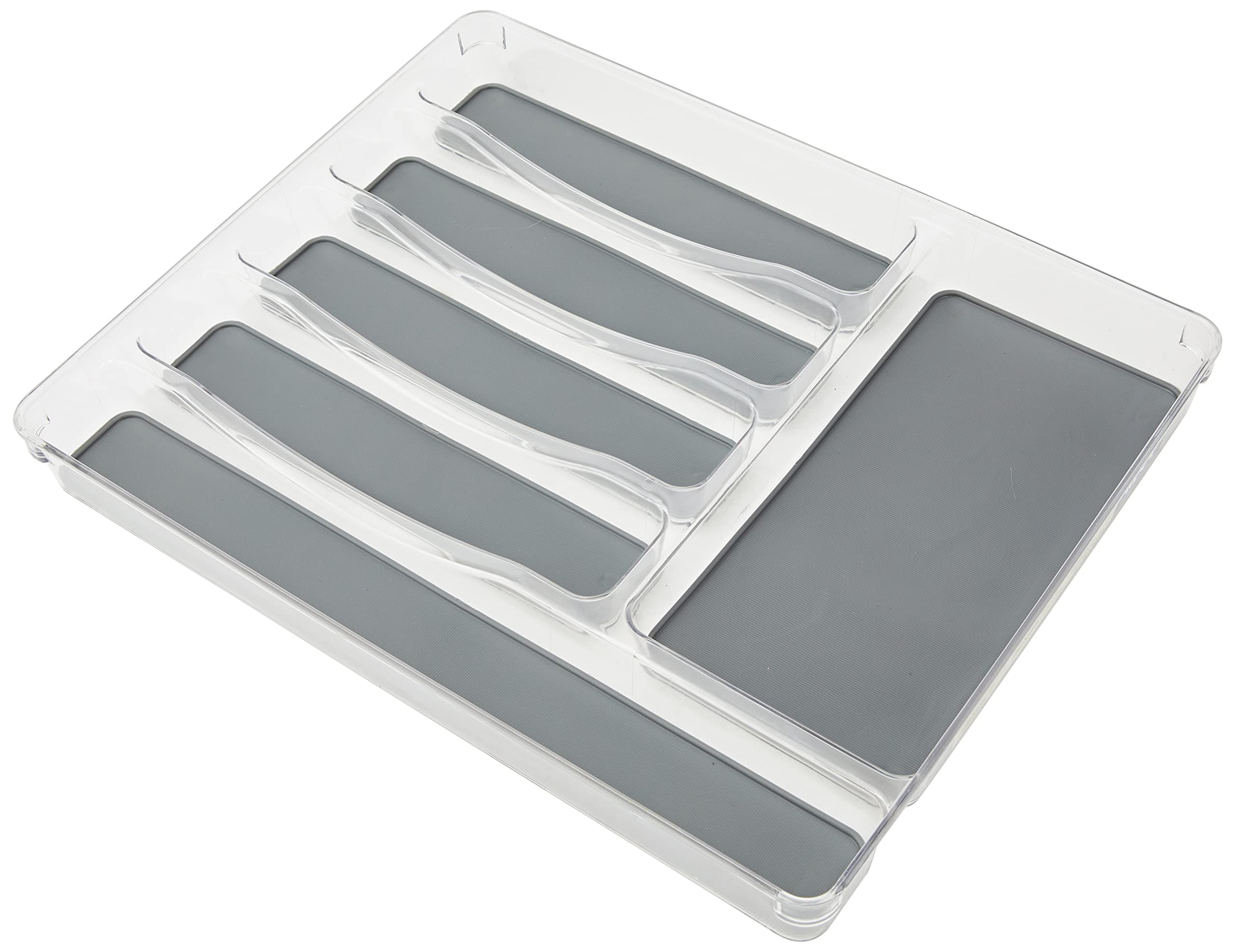wenko-besteckkasten-6-f-cher-32-x-4-5-x-40-cm-transparent image 4