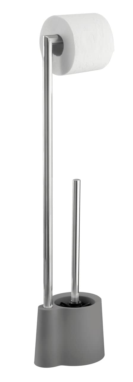 wenko-avola-stand-wc-garnitur-edelstahl-13-x-70-x-16-cm-grau image 2