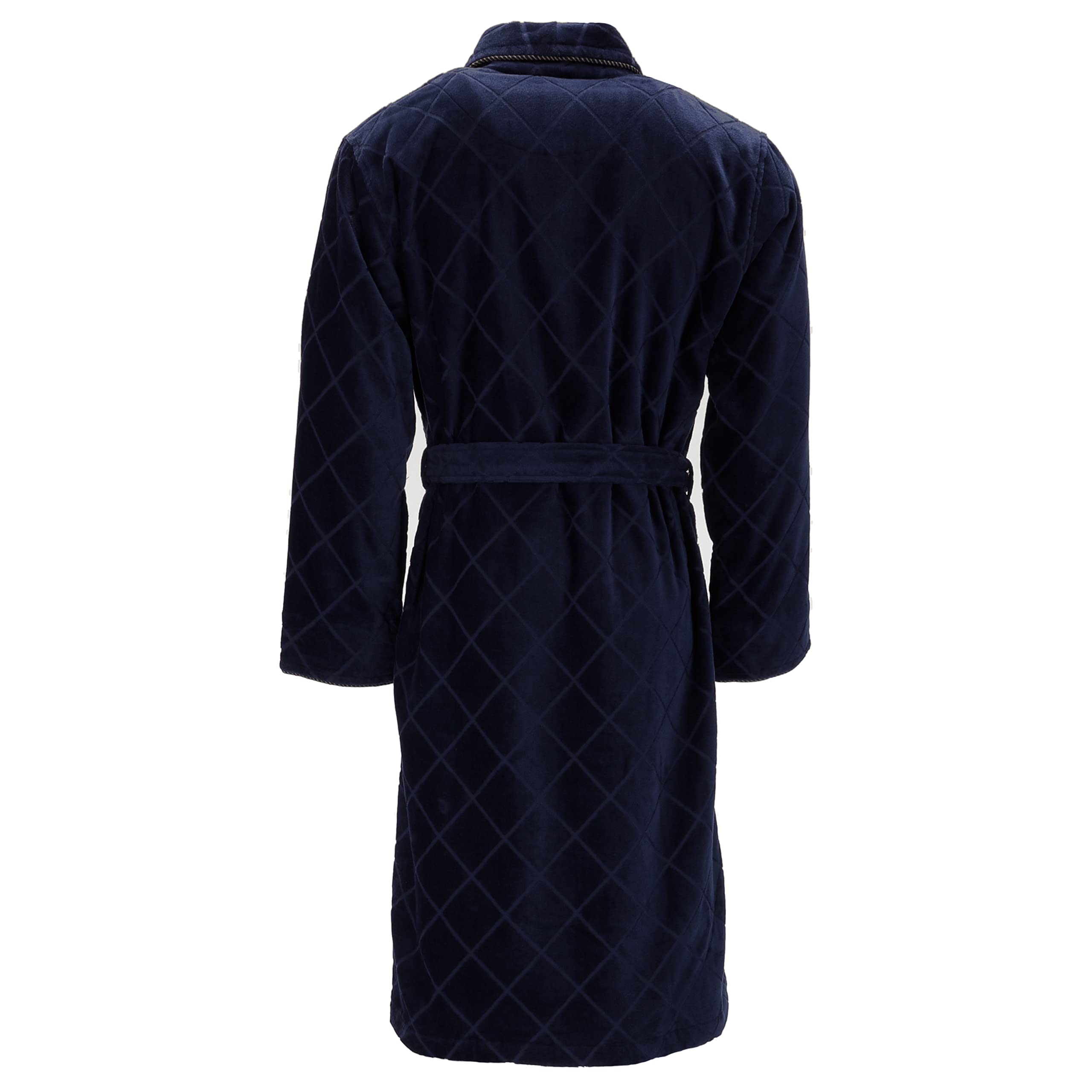 vossen-herrenschalkragenmantel-barron-marine-blau-gr-e-60-62-aus-webvelours image 3