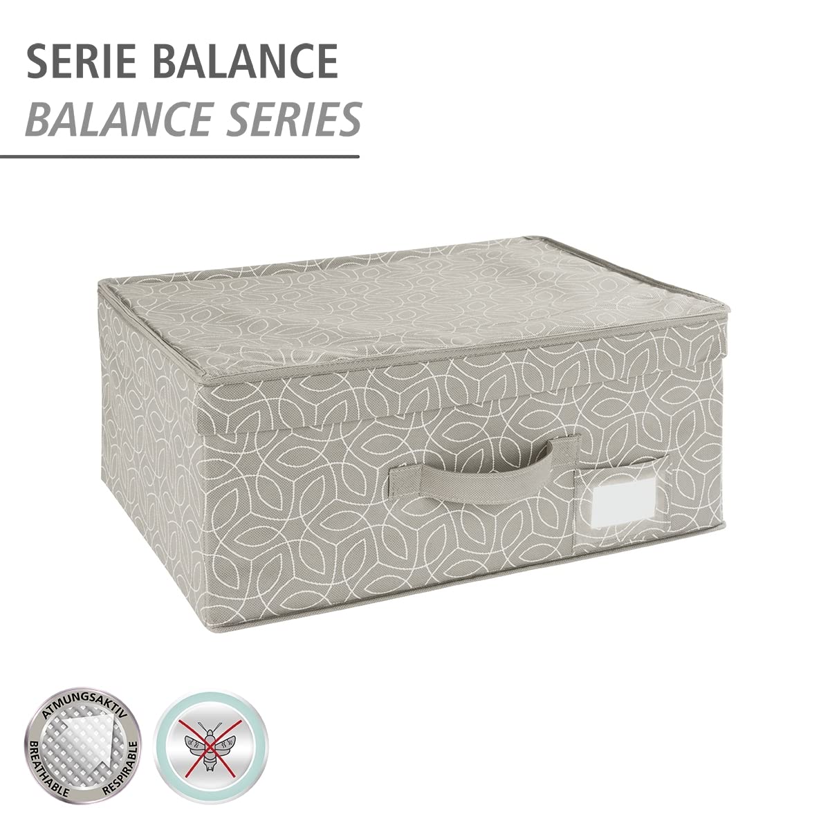 wenko-aufbewahrungsbox-balance-mit-deckel-taupe-19-x-33-x-44-cm image 2