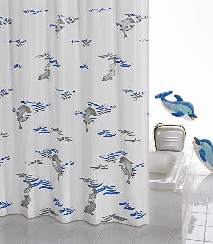 ridder-delphin-folien-duschvorhang-180-x-200-cm-peva-blau image 5
